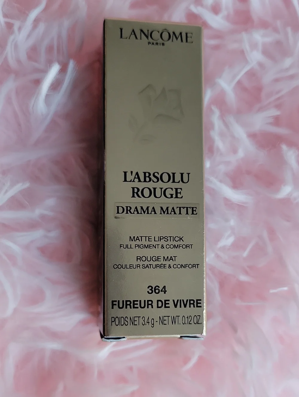 Lancôme L'Absolu Rouge Drama Matte Lipstick - 364 Fureur De Vivre (Rose)